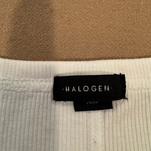 Halogen Ribbed Tank Top - size small - Picture 4 of 8